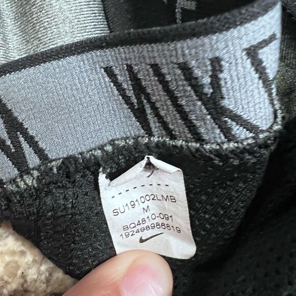 Nike Indy Light Support Training Sports Bra Size Medium gray black - Picture 3 of 5